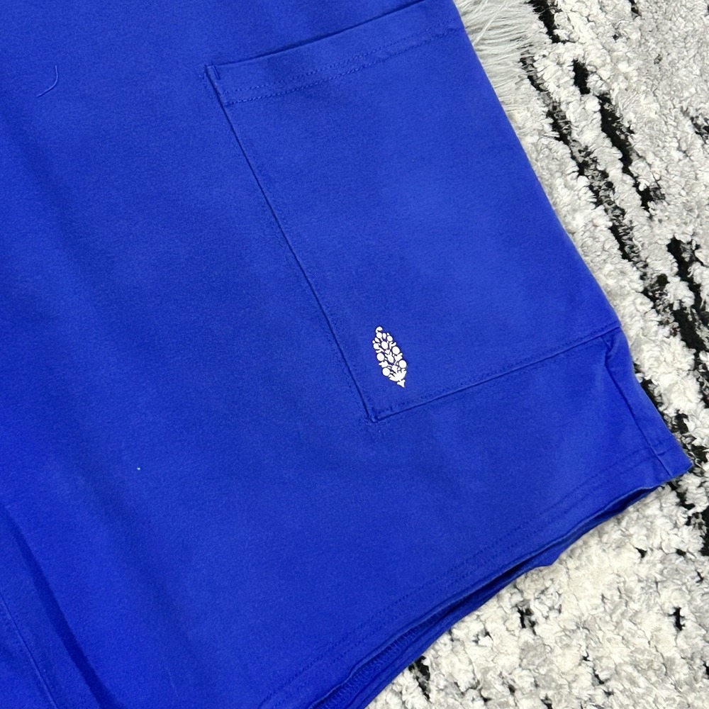 Free People Movement Women's Medium Hot Shot Tee Romper Electric Shock NWT $60 - Picture 5 of 5